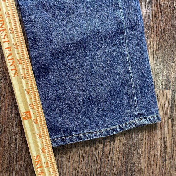 US Polo Assn. Jeans Men 32x30 Blue Straight Relaxed Loose Dark Wash Denim Pants - Picture 10 of 11